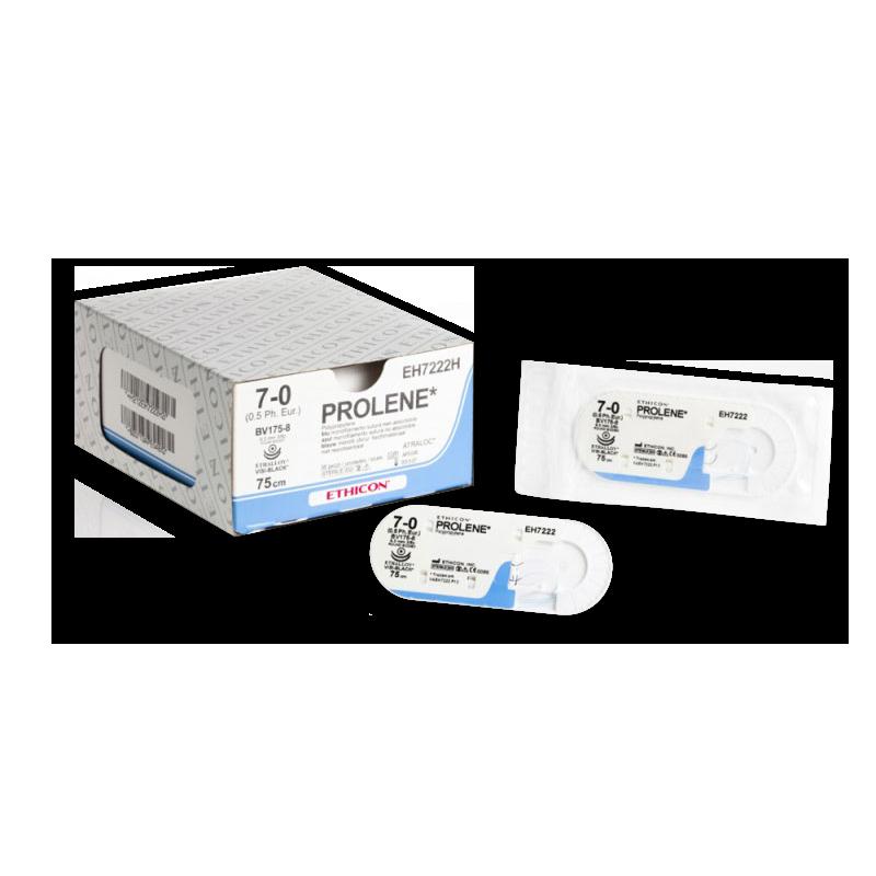 PROLENE синій 90см M2 USP3/0 дві голки CC-30, тип колючо-ріжуча Tapercut